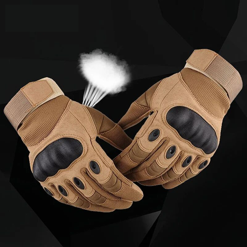 Anti-Skid Full Finger Tactical - Outdoor Sport Gloves ulasan dan harga