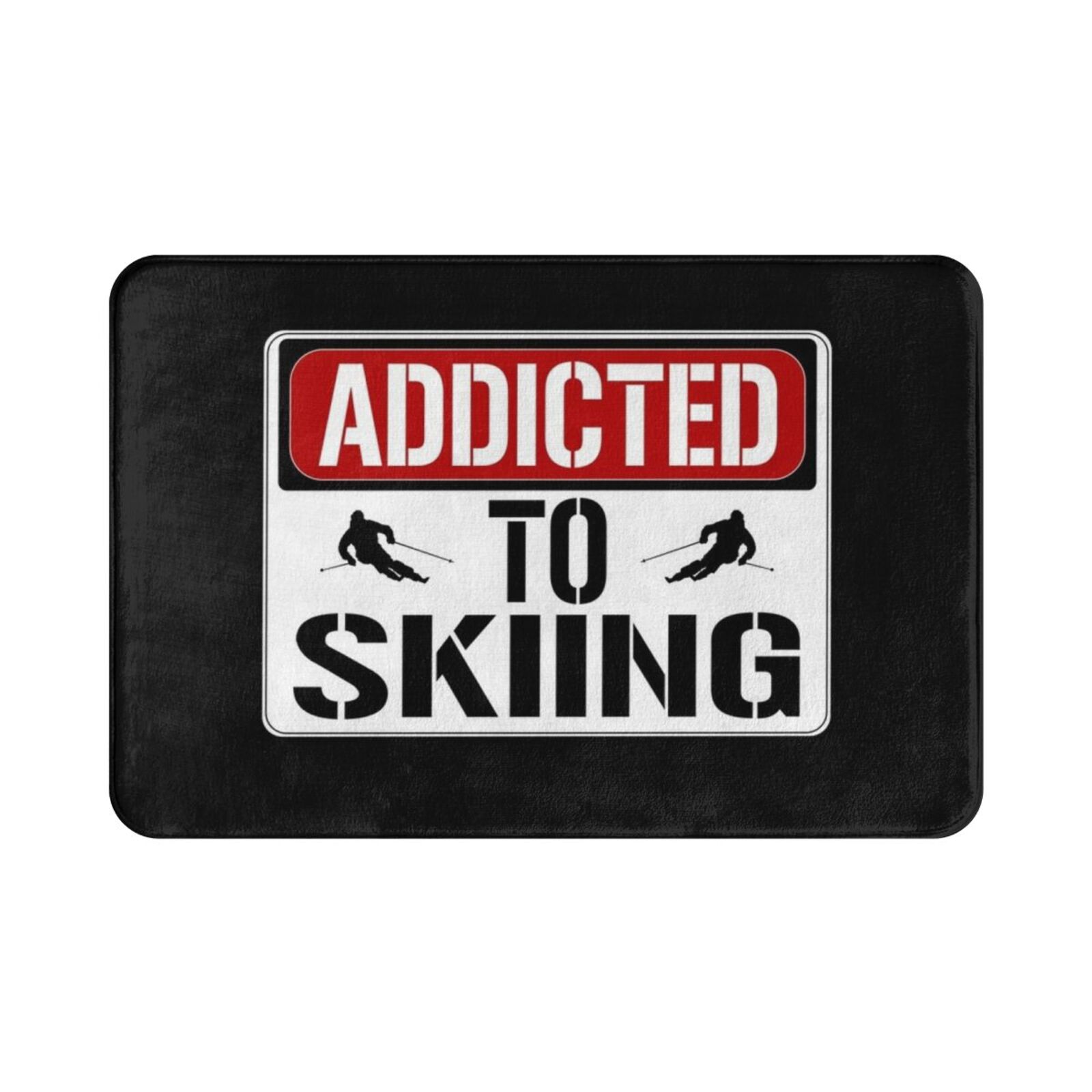 Addicted To Skiing Carpet Mat  - Outdoor Sport Flooring ulasan dan harga