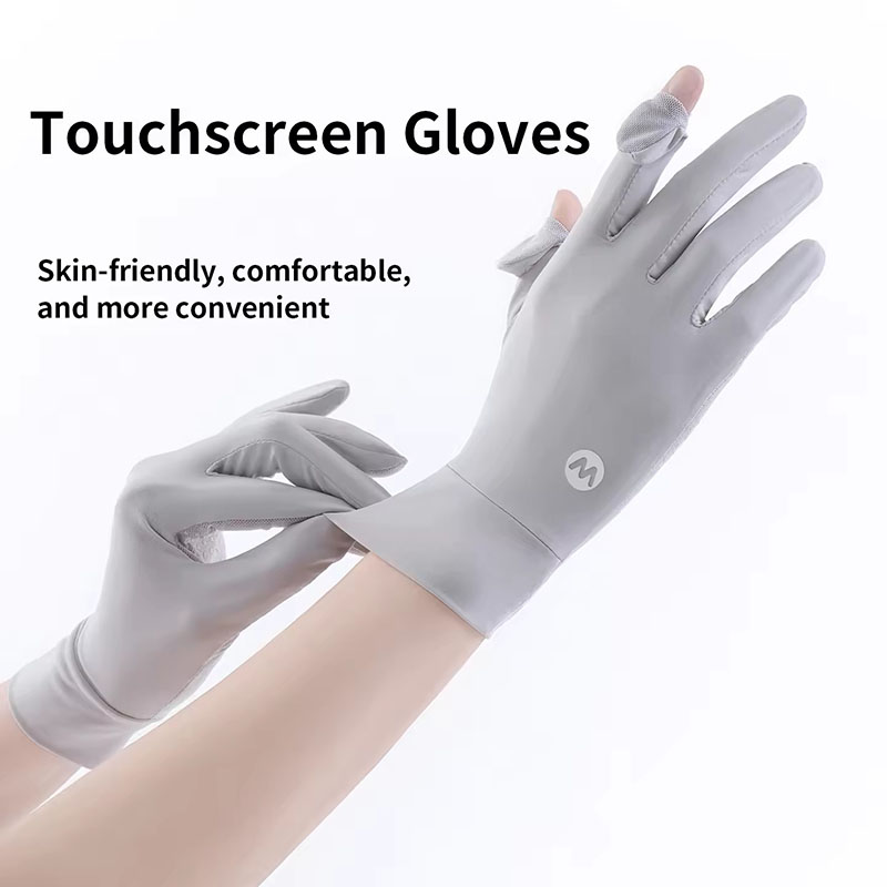 Sunscreen Ice Silk Breathable  - Outdoor Sport Gloves ulasan dan harga