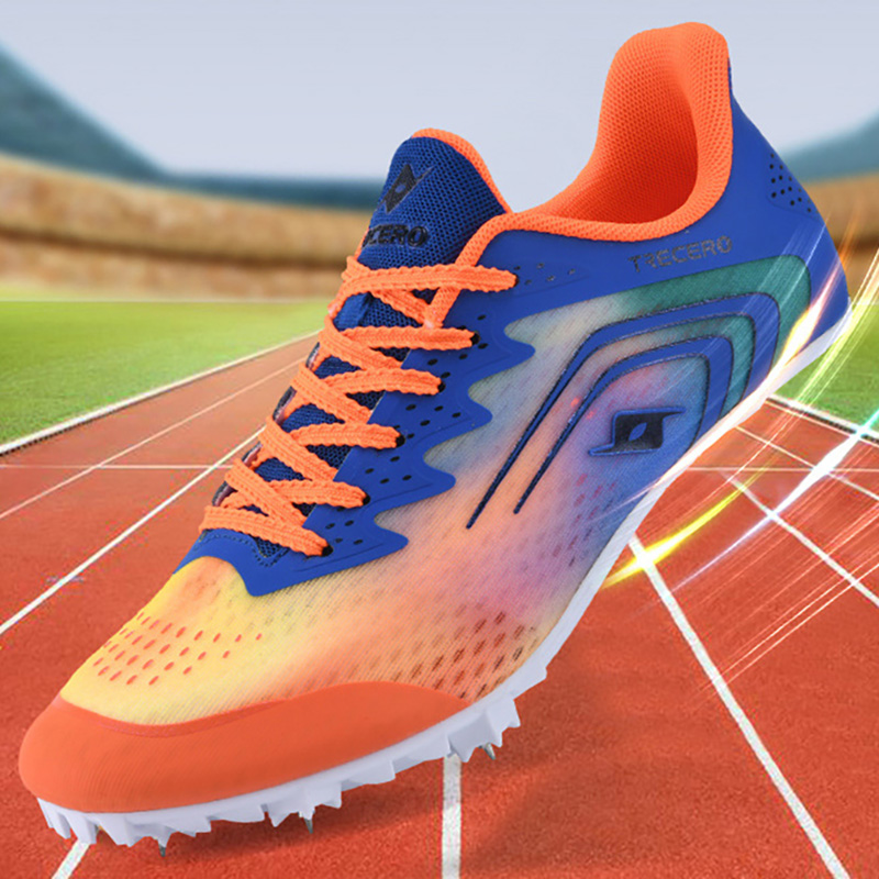 New Men Track Field Shoes Spik - Outdoor Sport Flooring ulasan dan harga