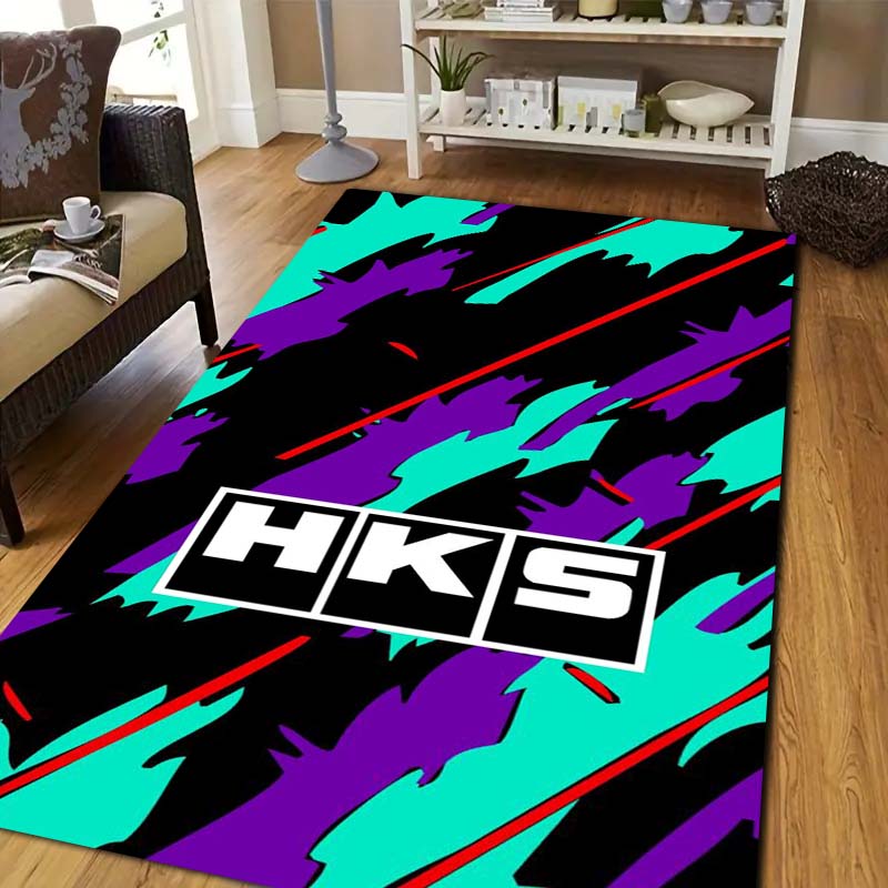 3D Racing H-HKS Print Area Rug - Outdoor Sport Live ulasan dan harga