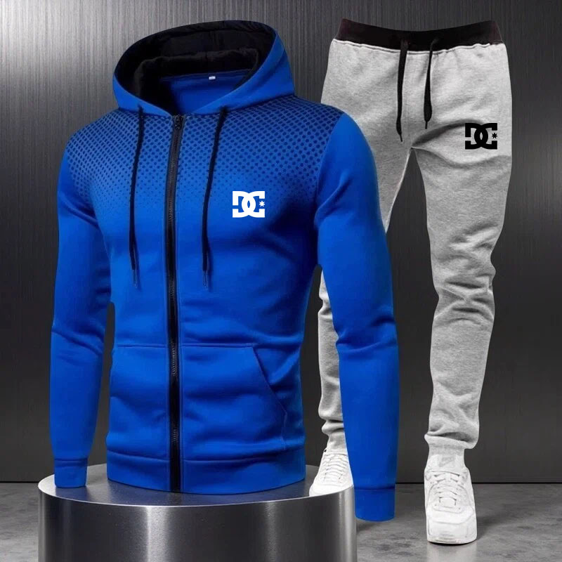 Men's Hooded Tracksuit Casual  - Outdoor Sport Is ulasan dan harga