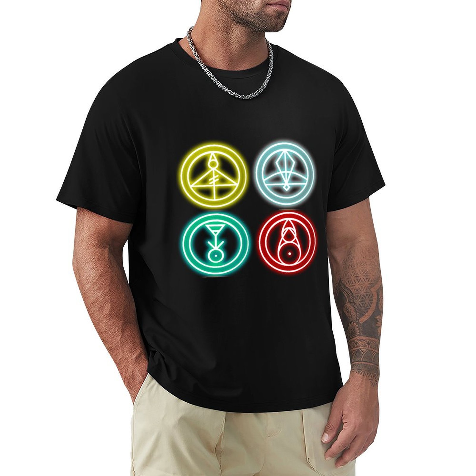 Group Glyphs - Glowing T-Shirt - Outdoor Sportsman Group ulasan dan harga