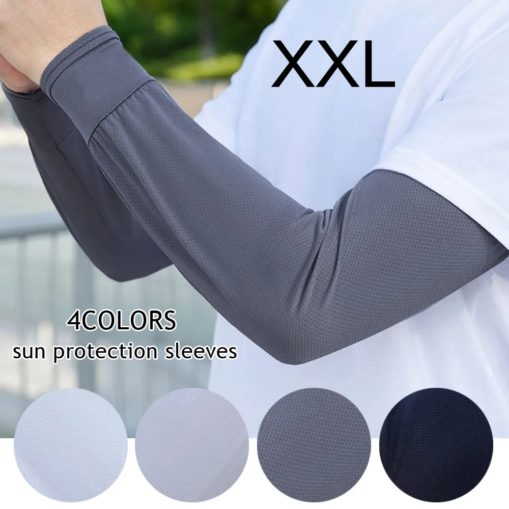 1Pair 2025 Summer Ice Silk Men - Outdoor Sport Gloves ulasan dan harga