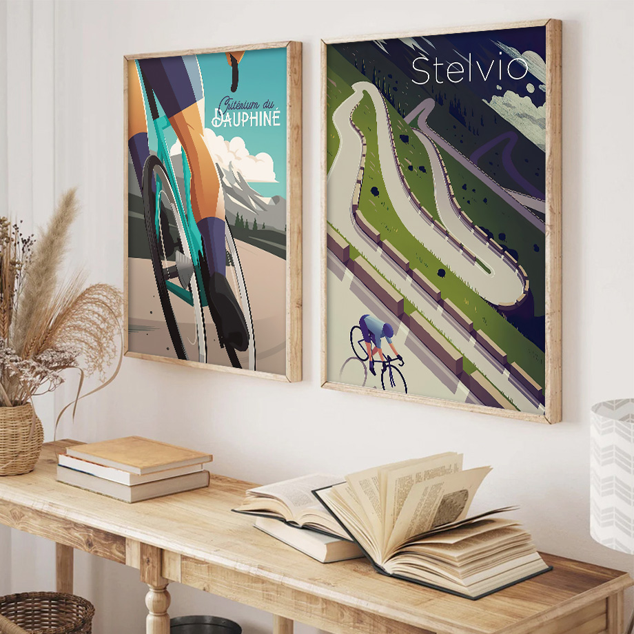 Wall Art Canvas Painting Nordi - Outdoor Sport Live ulasan dan harga